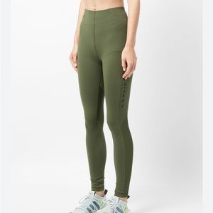 Adidas x Karlie Kloss Army Green leggings - Size M